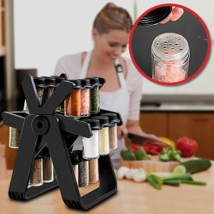 Draaibare organizer met 18 kruidenpotjes | FERRISPICE