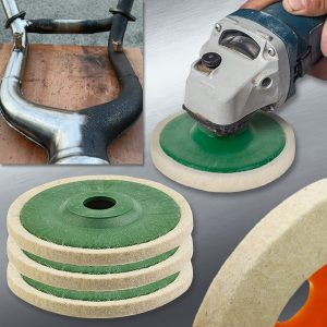 Viltpolijstschijf (3 stuks in de set) | WOOLSHINE