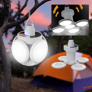 Opvouwbare 2-in-1 zonnelamp | FOLDGLAZE