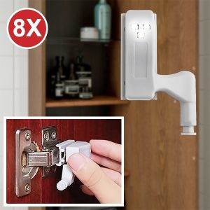 Scharnier led sensor lampjes (8 stuks) | HINGELED