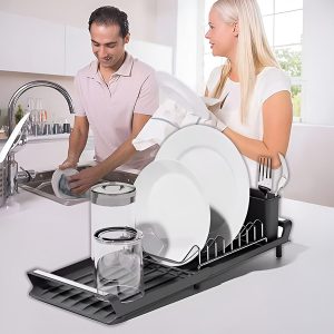 Uitbreidbaar afdruiprek | PLATERACK