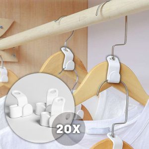 Ruimtebesparende ophanghaken (20 stuks) | SPACEHOOKS