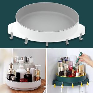 Zelfklevende wandhoek draaibare organizer | SPACESAVER