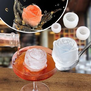 Veelzijdige roosvormige siliconenvormen (3 stuks) | ICEROSE