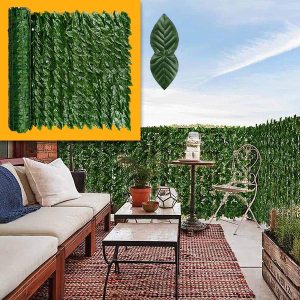 Privacy scherm met kunstbladeren | LEAFPANEL