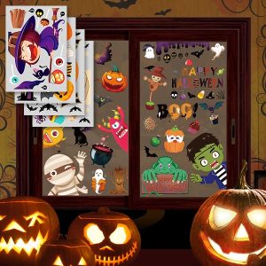 Halloween Raamstickers (10 Stickers per set) | SPOOKCLINGS