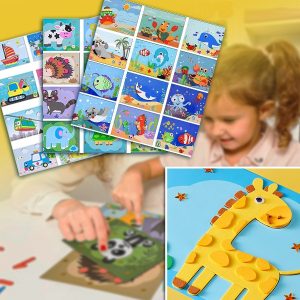 3D EVA schuimstickers (12 vellen – herbruikbaar) | STICKYFUN