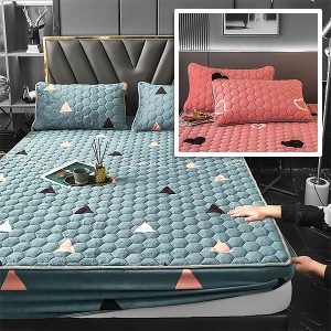 Zacht en Stijlvol Beddengoed Set (Matrashoes + 2x Kussensloop) | VELVETLUX