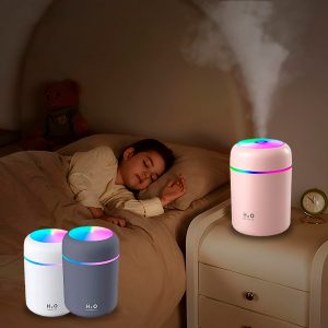 Luchtzuiverende luchtbevochtiger met kalmerend licht | FRESHMIST