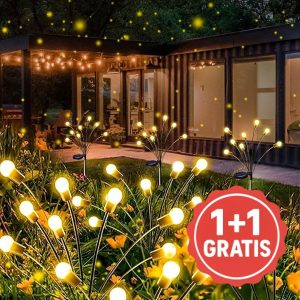 Solar tuinverlichting (warm licht) | SOMPEX 1+1 GRATIS